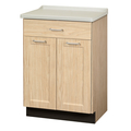 Clinton Fashion Finish Molded Top TX Cabinet w/2 DRS & 1 DWRS, Arctic White 8821-AF-1